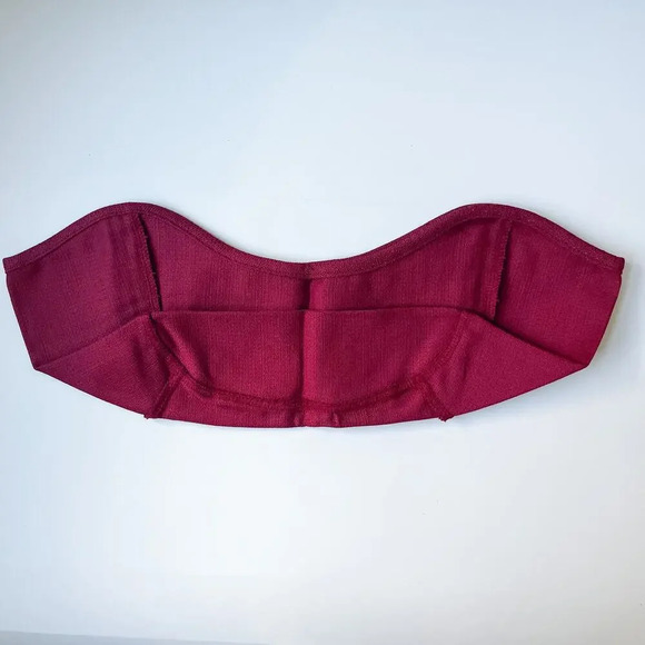 Longaberger Get Together Basket Liner Paprika Christmas 2004 - Picture 2 of 6